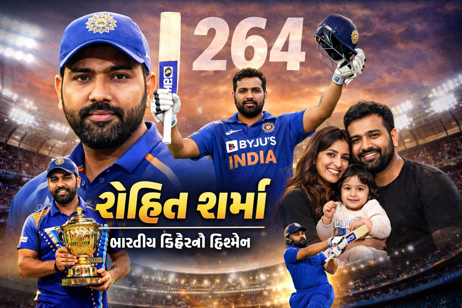 Rohit Sharma – ભારતીય ક્રિકેટનો હિટમેન