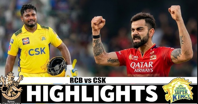 Royal Challengers Bengaluru vs Chennai Super Kings
